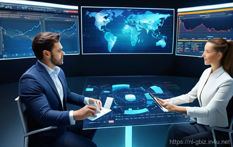 글로벌 비즈니스 실무와 이론의 균형 잡기 - Here are three detailed image prompts:
