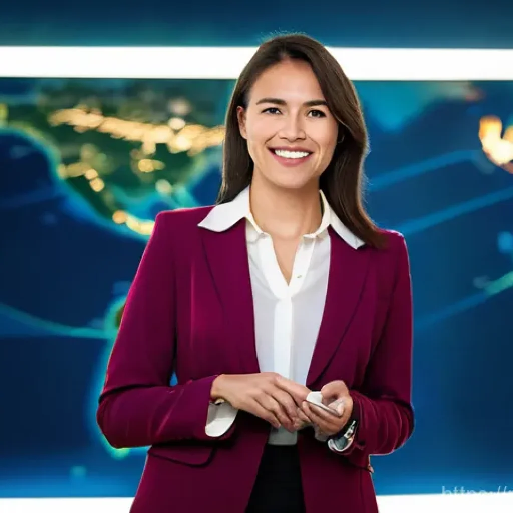 글로벌 비즈니스 자격증 취득 후 경력 관리 전략 - **Prompt:** A confident, diverse professional (e.g., a woman in her 30s, or a person of color in the...